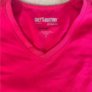 Grey's Anatomy pink scrub set